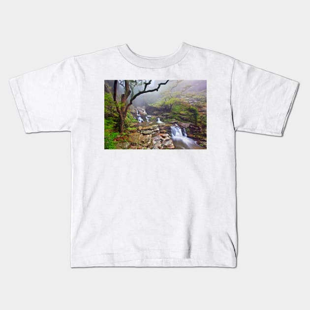 Dimosari canyon, Evia island Kids T-Shirt by Cretense72